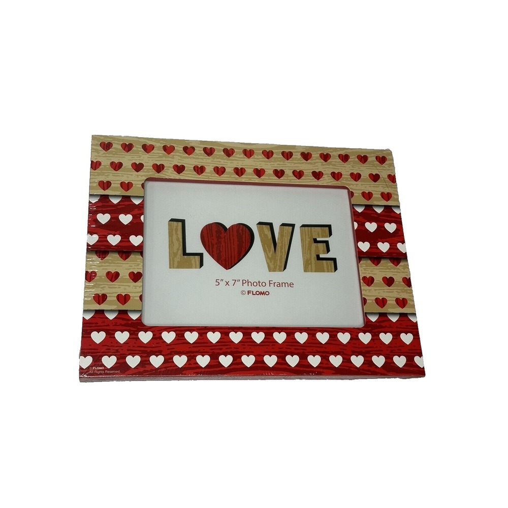 FLOMO picture photo frame‎ 5X7 INCH love hearts xoxo